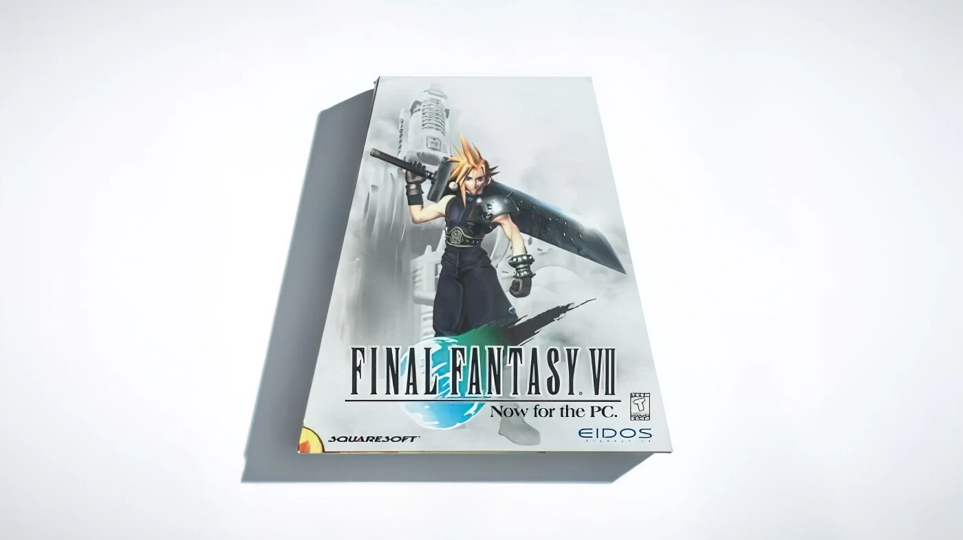 
                    В 90-х издатели игр часто помещали компьютерные игры в специальные коробки, чтобы они выделялись в магазинах. Для Final Fantasy 7 компания Eidos выбрала этот дизайн в форме трапеции. | Фотограф: Джонатан Кастильо.                